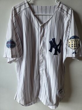 Alex Rodriguez Yankees Authentic Jersey 50 Majestic 2008 All Star Game Patch L